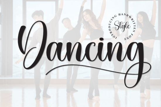 Dancing Font